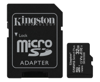 Karta pamięci microSD Kingston 32GB microSDHC Canvas Select Plus 100MB/s